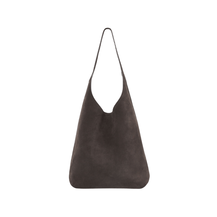 COS Serif Tote Suede