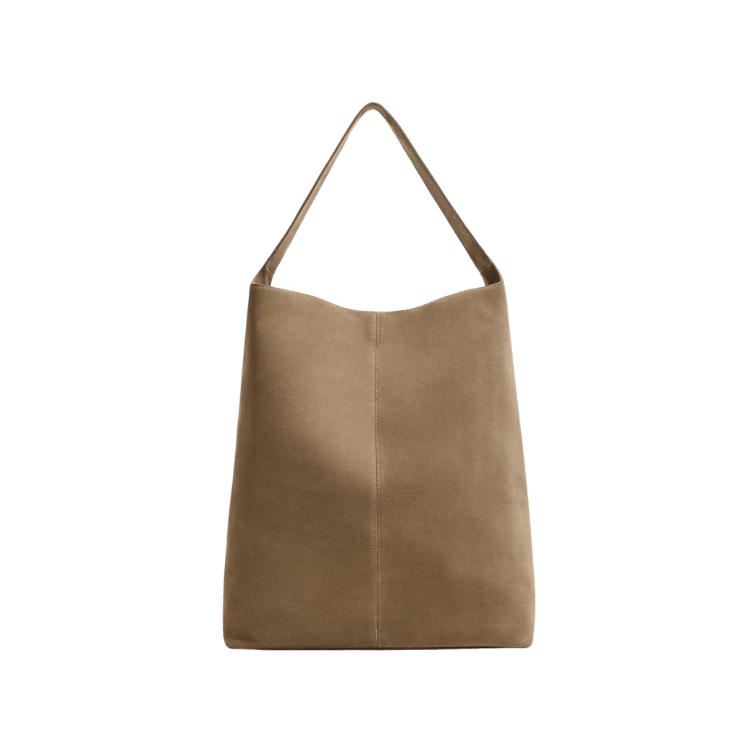 Zara Leather Shopper Bag