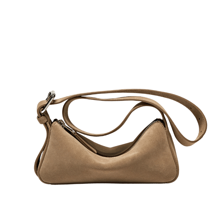 Massimo Dutti Plain Mini Leather Bag