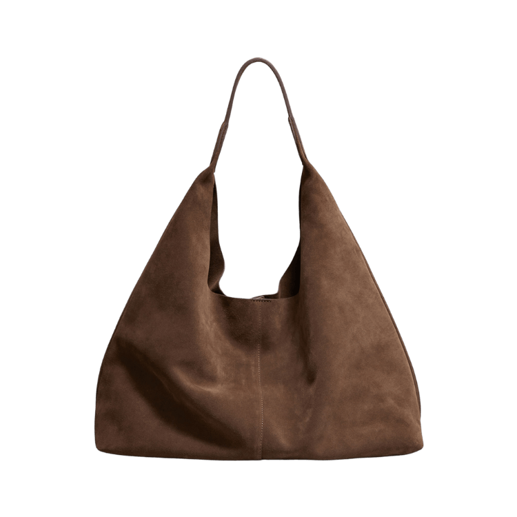 & Other Stories Large Suede Tote