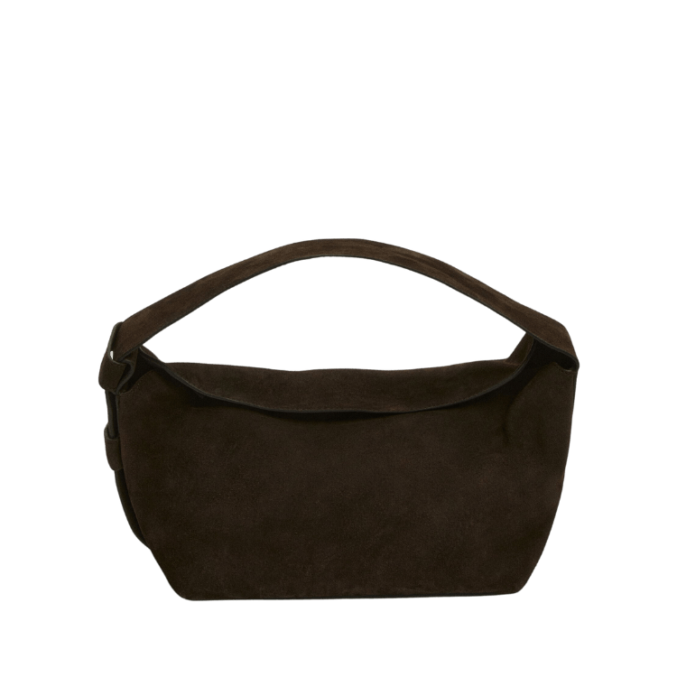 Massimo Dutti Split Suede Leather Shoulder Bag