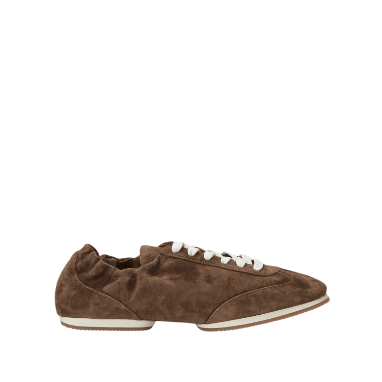 Polo Ralph Lauren The Suede Pony Ballerina Trainer